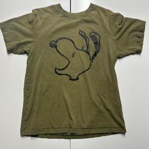 Green vintage Snoopy graphic tee